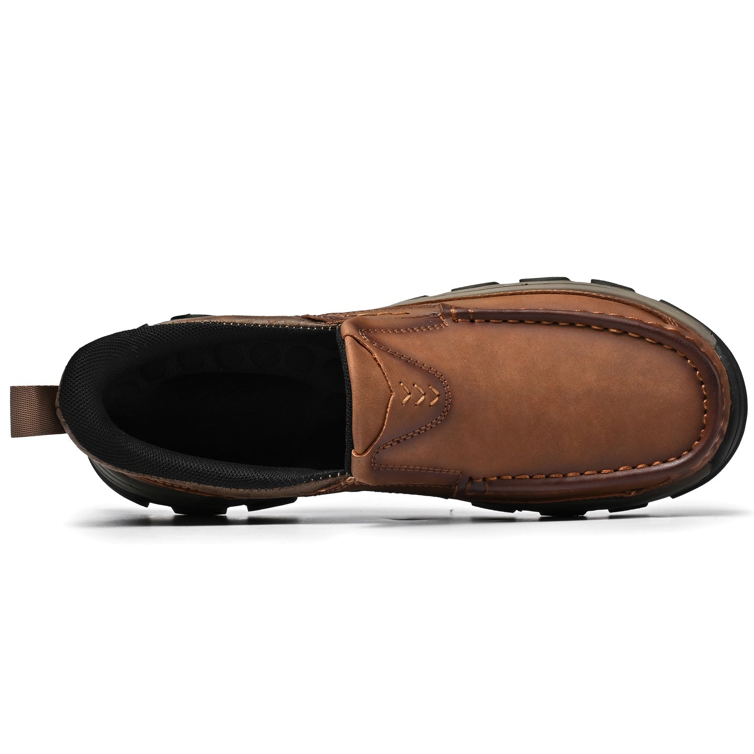 Men's Orthopedic Casual Slip-On Leather Walking Shoes