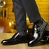 Solorfit | Crocodile-Pattern Slip-On Loafers for Men – Stylish Buckle Details & Tapered Toe - Solorfit