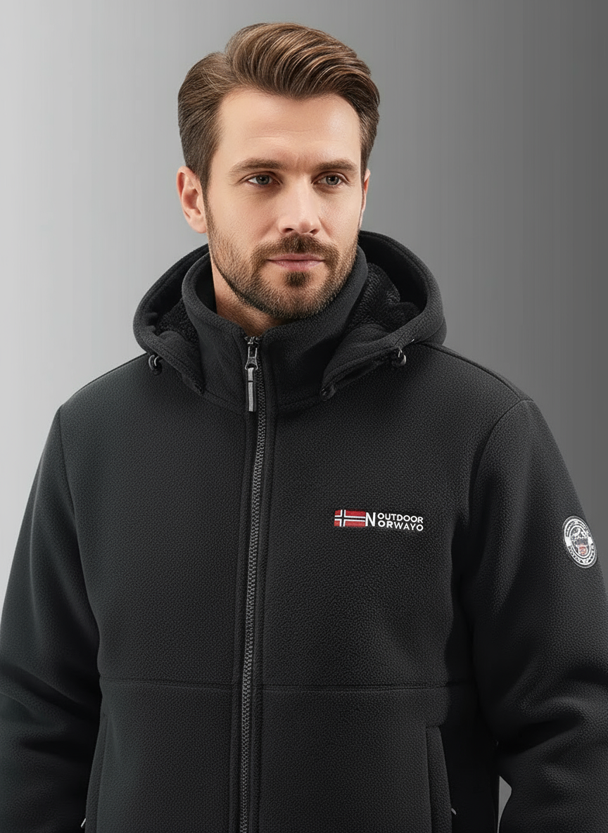 Norway Men Winter Jacket – Warm, Durable & Timeless Winterwear - Solorfit