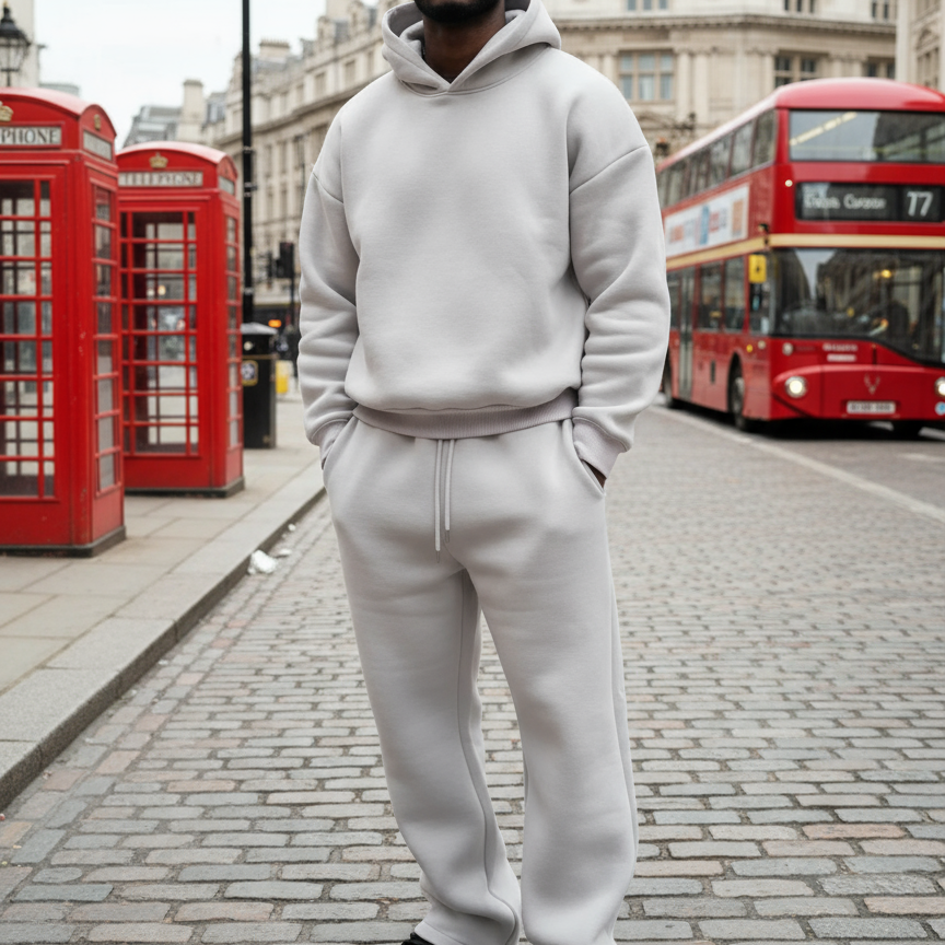 Neel | Oversized Tracksuit for Men – Modern Streetwear Comfort & Style