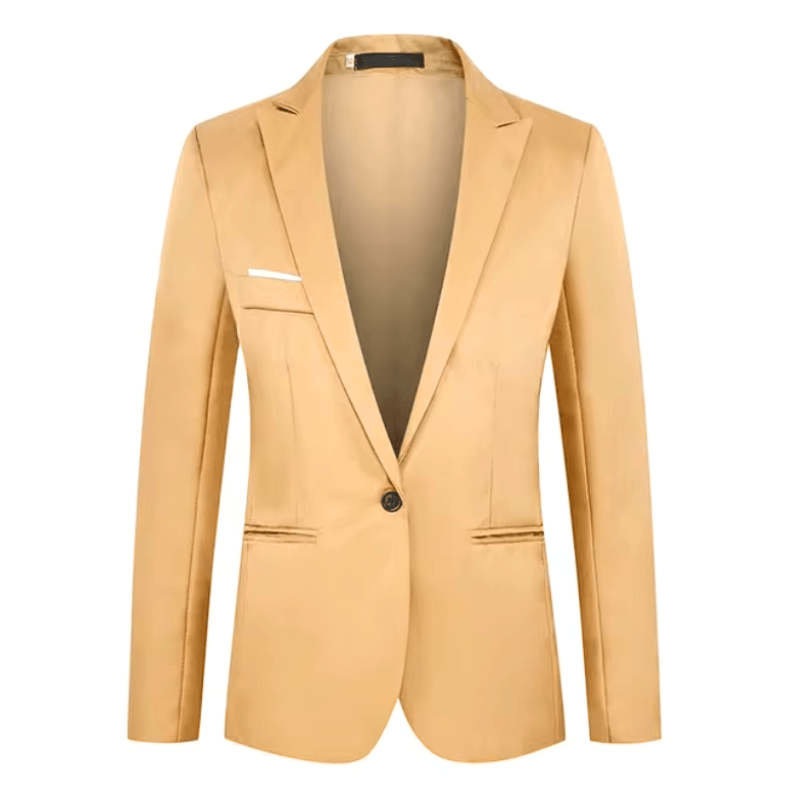 Oliver | Men’s Casual Blazer – Classic Tailored Jacket for Smart and Elegant Style - Solorfit