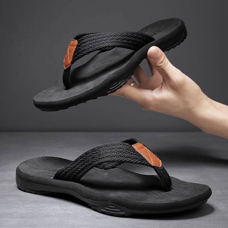 Men’s Flip Flops Comfort Outdoor Beach Sandals Non Slip Thong Slippers