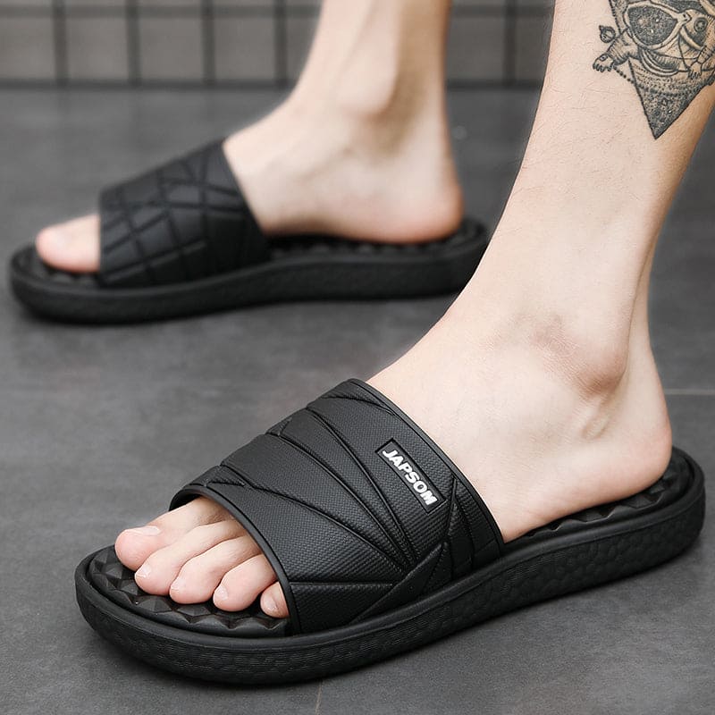 Men’s Flip Flops Comfort Outdoor Beach Sandals Non Slip Thong Slippers