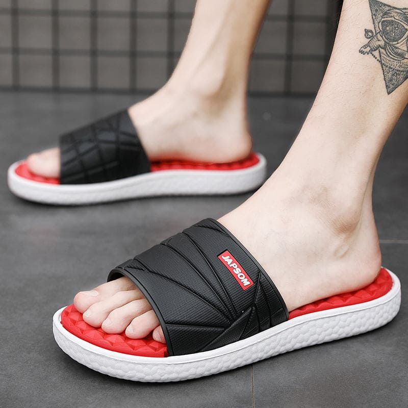 Men’s Flip Flops Comfort Outdoor Beach Sandals Non Slip Thong Slippers