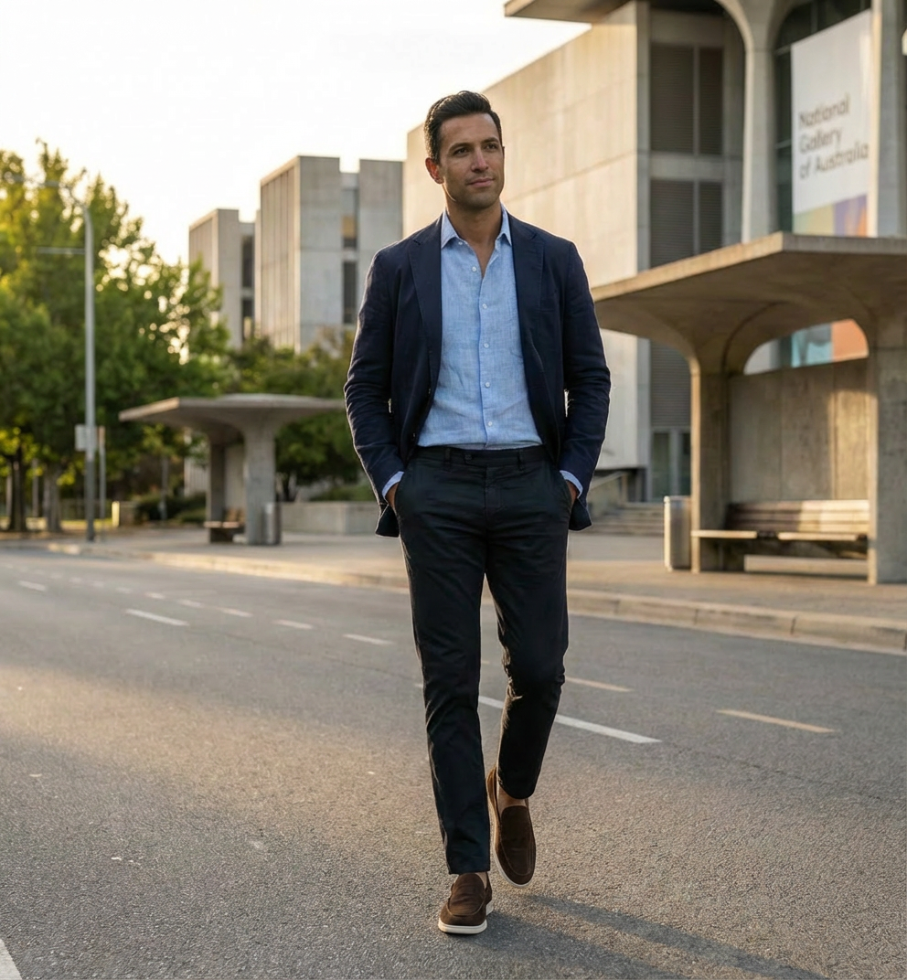 Oliver | Suede Loafers for Men