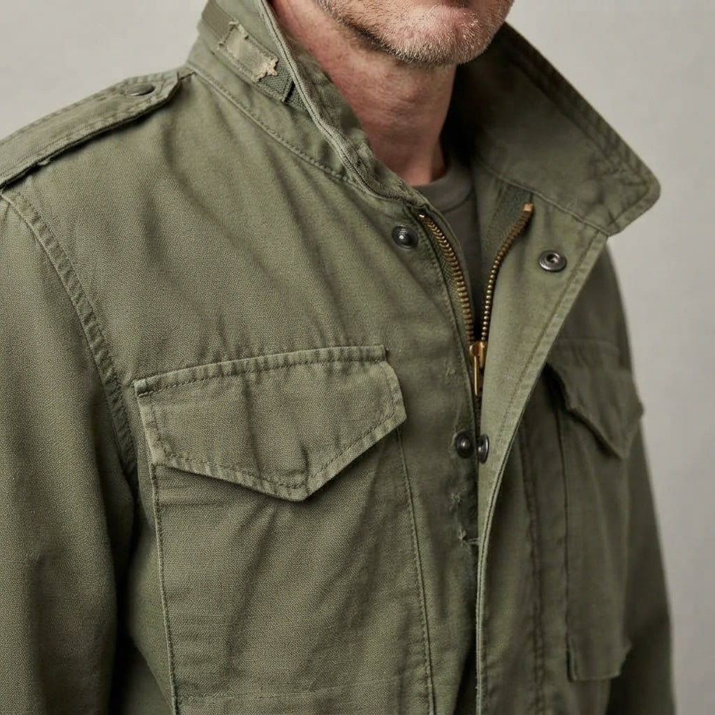 Men’s Casual Jacket Zip Up Everyday Outdoor Outerwear