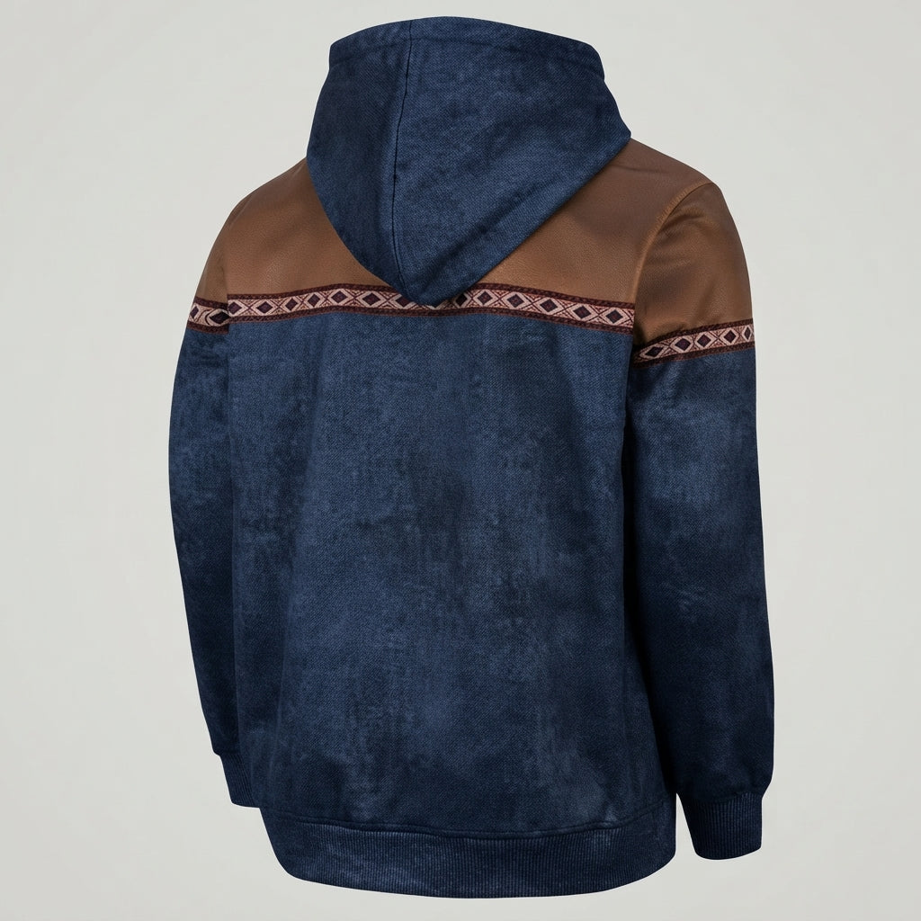 Men’s Hoodie Zip Casual Pullover Outdoor Streetwear Top