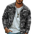 Men's Camouflage Canvas Retro Wear Lapel Jacket - Solorfit