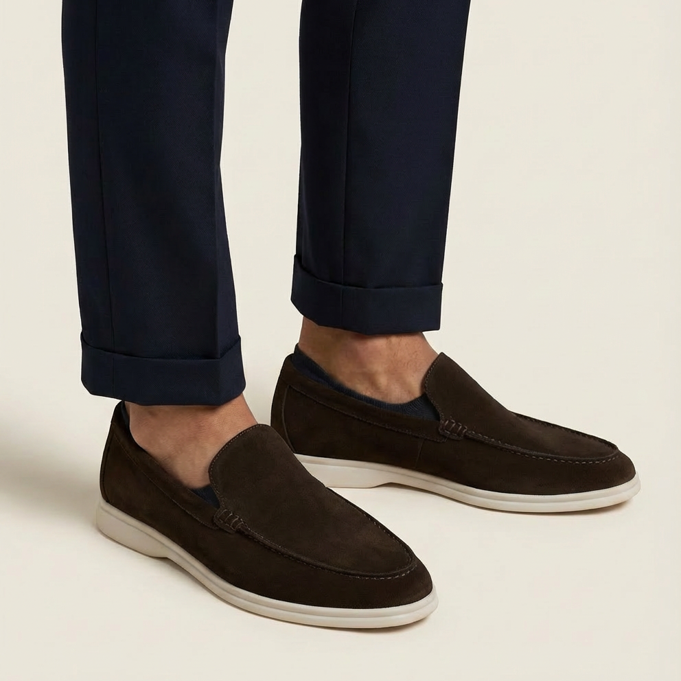 Oliver | Suede Loafers for Men