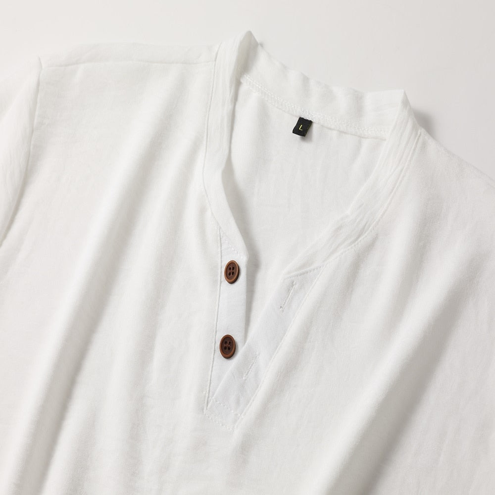 Men’s V Neck T Shirt Casual Short Sleeve Everyday Summer Top