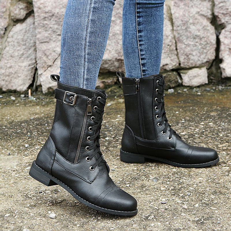 Anna | Orthopedic booties with side zip - Solorfit