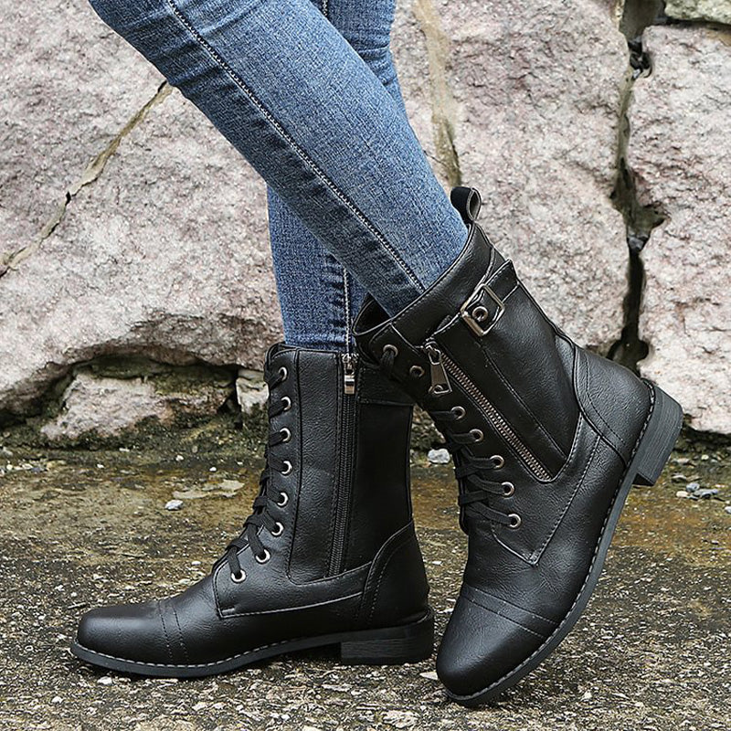 Anna | Orthopedic booties with side zip - Solorfit