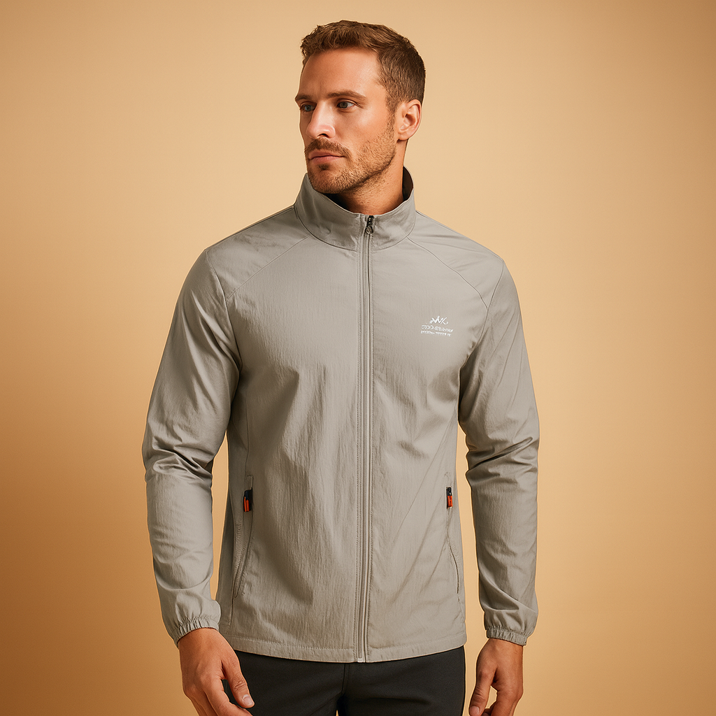 Men’s Thermal Zip Jacket | Lightweight Outer Layer Sport Vest