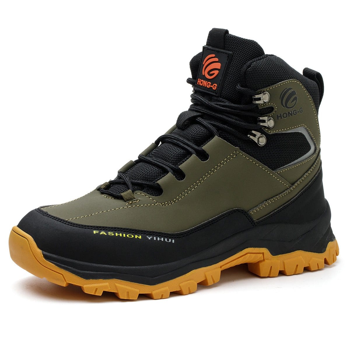 Men’s Waterproof Hiking Boots Outdoor Trekking Walking Ankle Boots