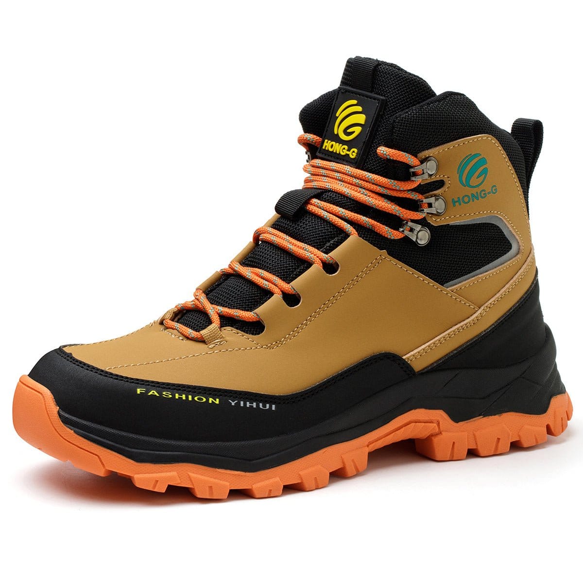 Men’s Waterproof Hiking Boots Outdoor Trekking Walking Ankle Boots