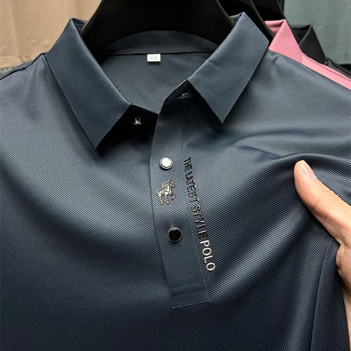 Men's Wrinkle-Free Polo Shirt - Solorfit