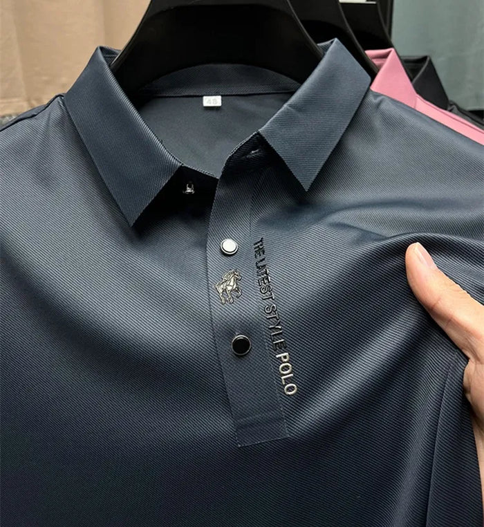 Men's Wrinkle-Free Polo Shirt - Solorfit