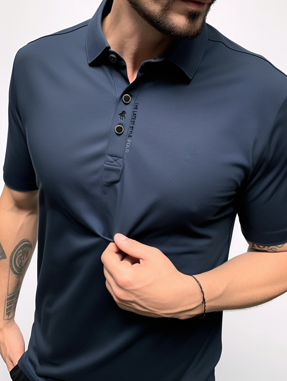 Men's Wrinkle-Free Polo Shirt - Solorfit
