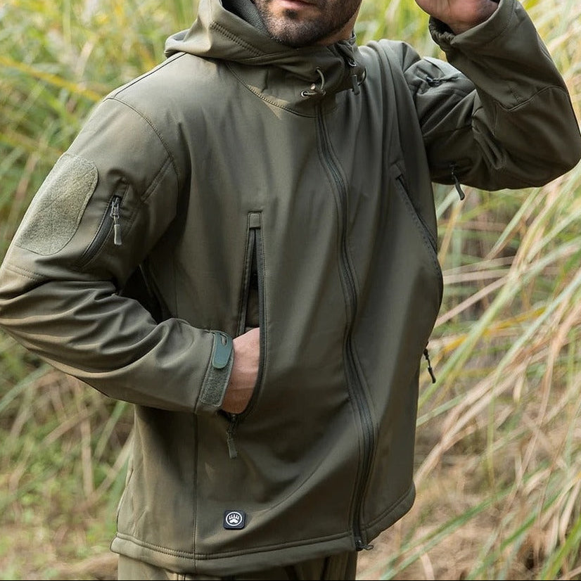 Men’s Tactical Jacket and Cargo Pants Set Outdoor Utility Outfit